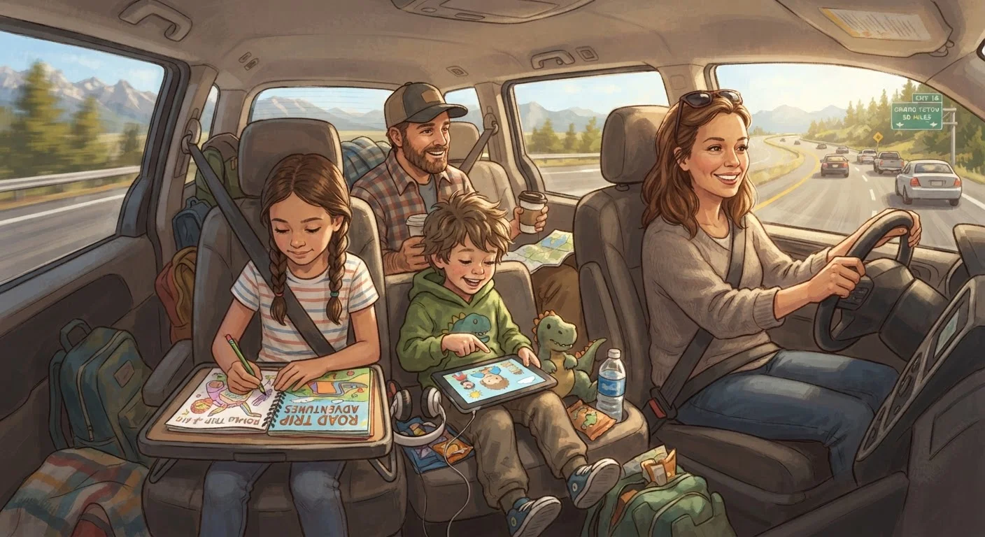 Screen Time vs. Non-Screen Entertainment on Long Drives
